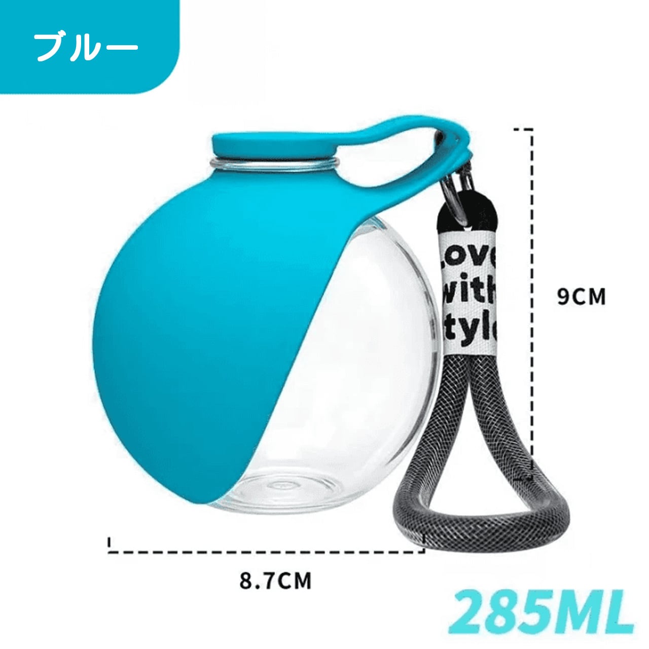 S 66  .春夏新作 犬用携帯水筒｜折りたたみボウル型ペットウォーターボトル 外出お散歩用必須アイテム