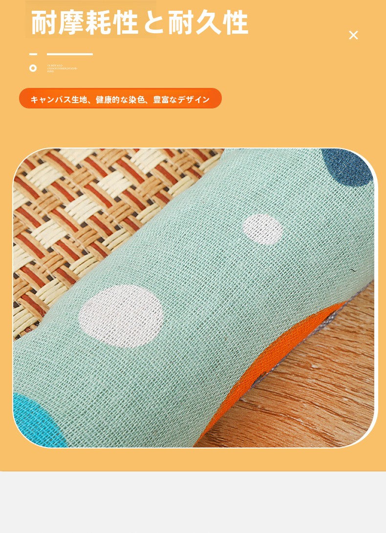 洗えるペット用猫用ベッド、小型犬用ベッド、冷却マット、正方形ペット用ベッドクッション、猫と犬用の爪とぎパッド、布製素材