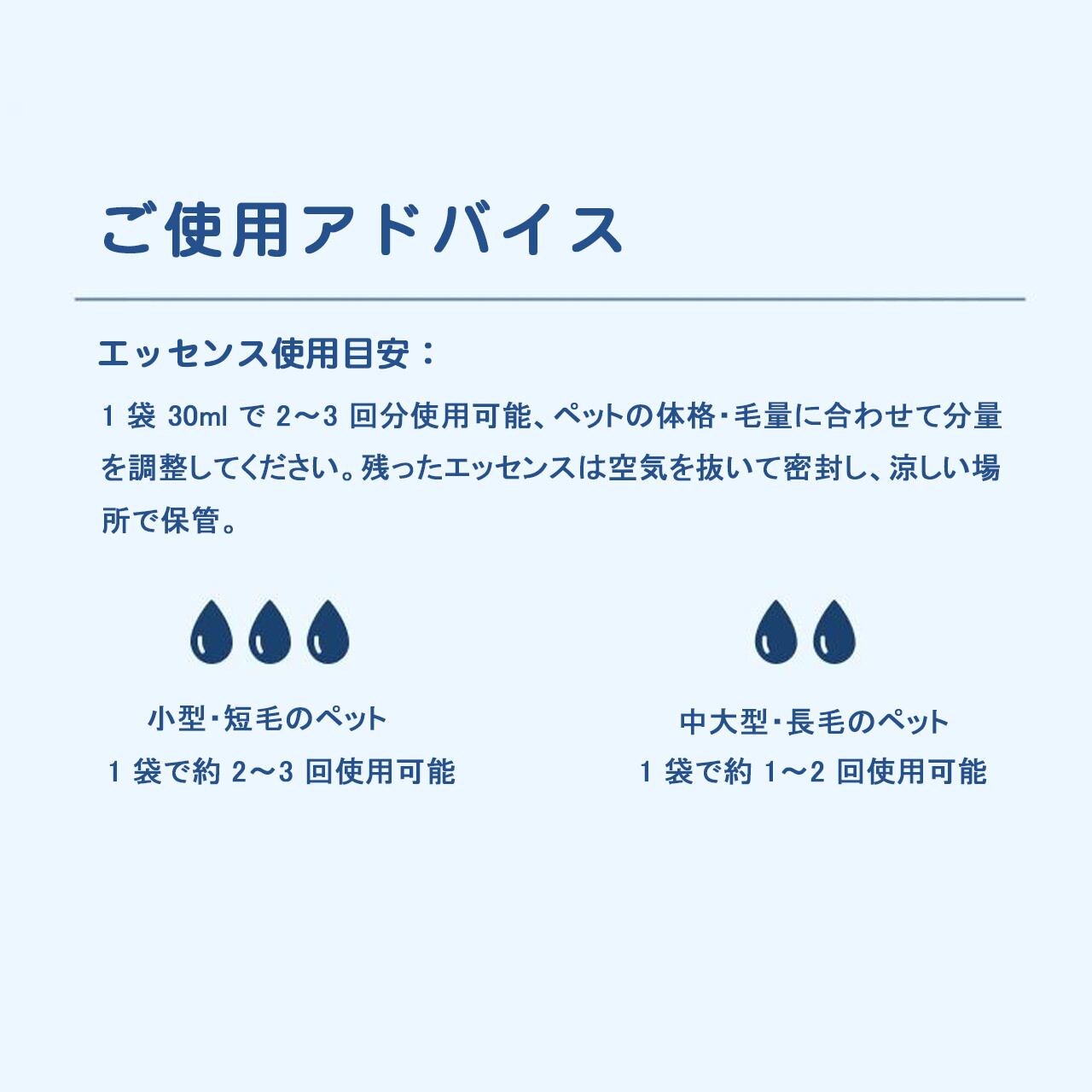 猫専用洗い流し不要エッセンス｜簡単ケアで除菌・消臭・ダニ対策｜夏・梅雨時期向け